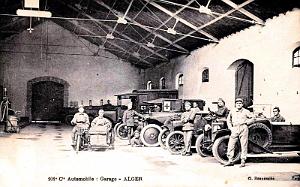 ALGER - 101E COMPAGNIE AUTOMOBILE - GARAGE